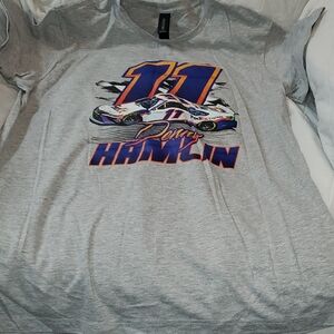 Express Gray Racing Graphic Tee Denny Hamlin